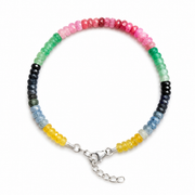 Multistone Semi Precious Bracelet